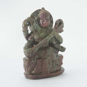 Ruby Zoisite Saraswati Idol : 1901-2000 gms - Love Rocks